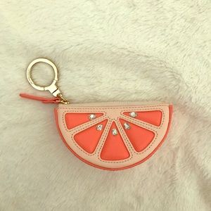 Kate Spade Flights of Fancy Grapefruit Coin Purse